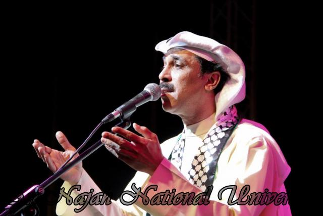 الفنان الكويتي الكبير عبد الله الرويشد يحي حفلة غنائية في جامعة النجاح الوطنية 35