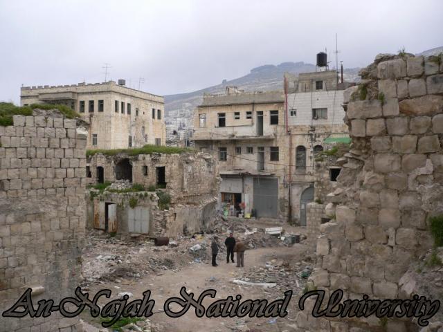 خان الوكالة قبل ترميمة من قبل مركز الزلازل