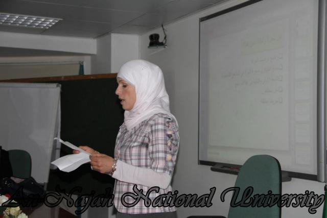 ورشة عمل بحثية لطلبة مساق صورة المرأة في المناهج الفلسطينية (15)